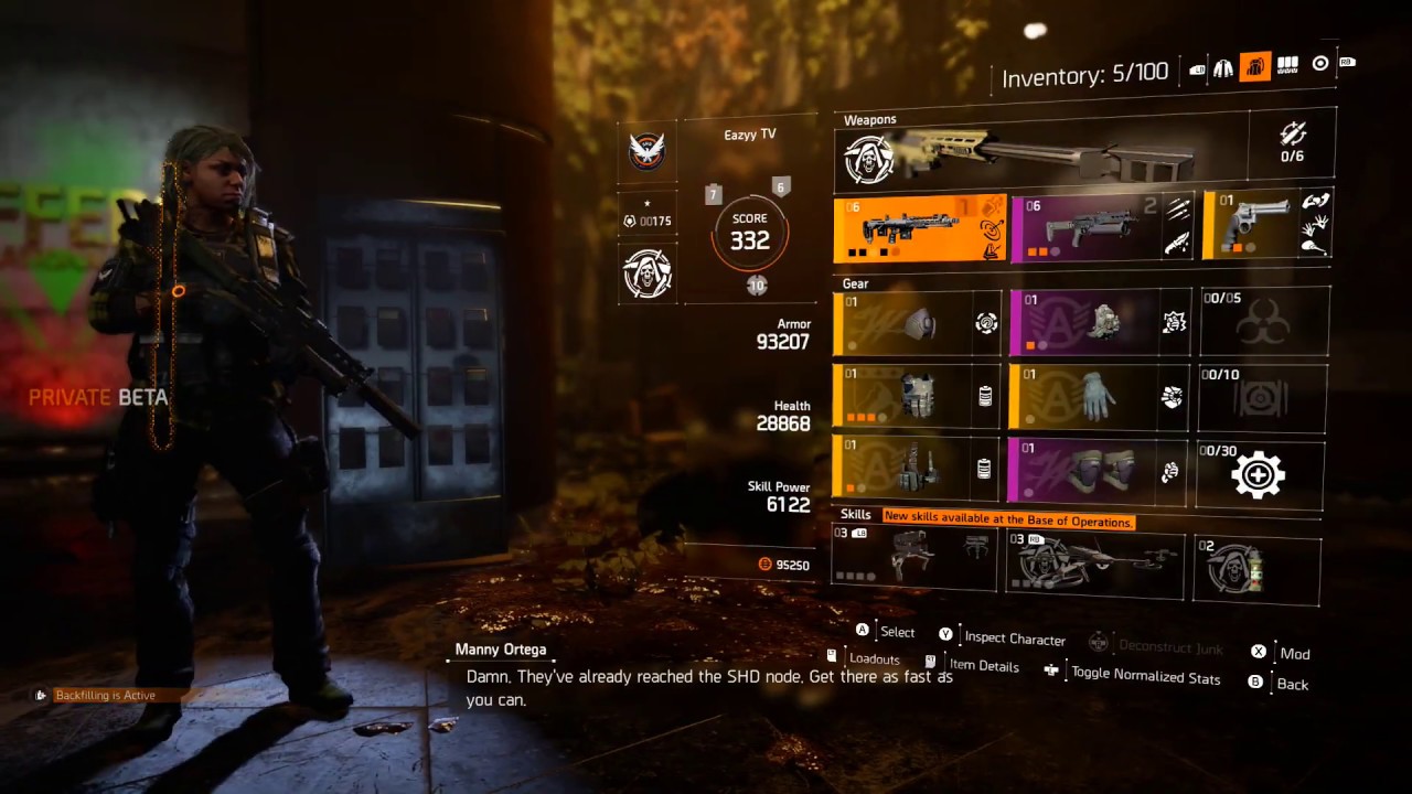The Division 2 - LEVEL 30 SHARPSHOOTER SPECIALIZATION END GAME MISSION