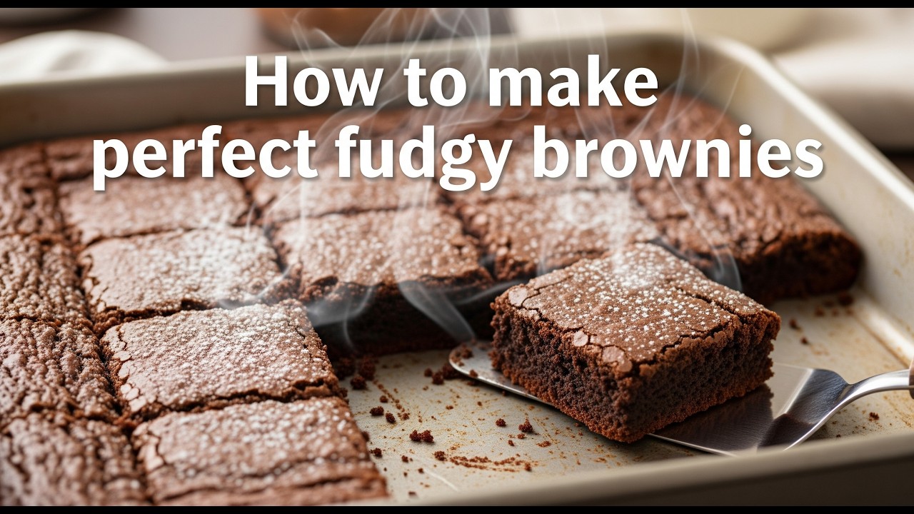 Ultimate Fudgy Chocolate Brownies  - Make the Perfect Brownie
