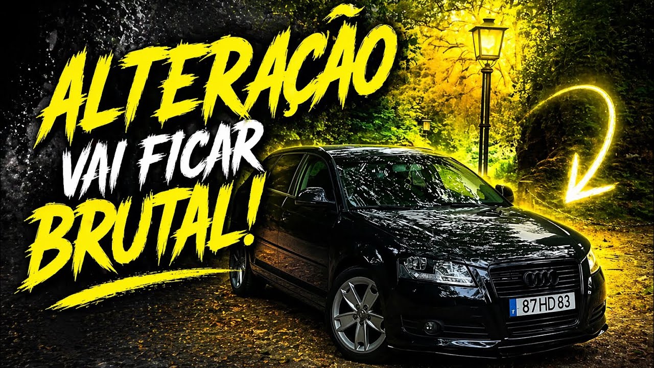 COLOQUEI ALCANTRA NO AUDI !!!