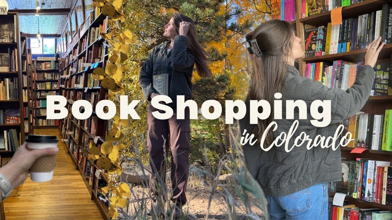 Книжный шопинг в Колорадо 🌲🍂 независимые книжные магазины и уютные книжные магазины