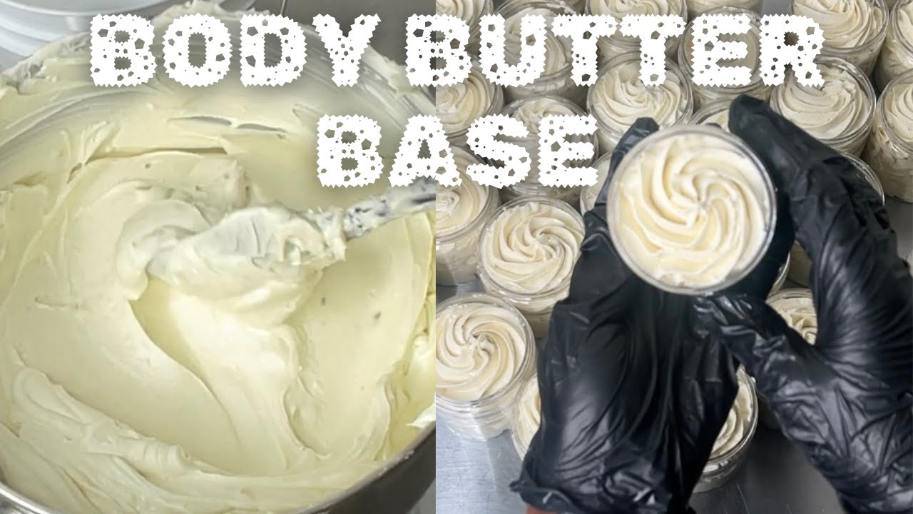 DIY: WHIPPED BODY BUTTER BASE SUPER SIMPLE W/RECIPE #diy #skincare #howto