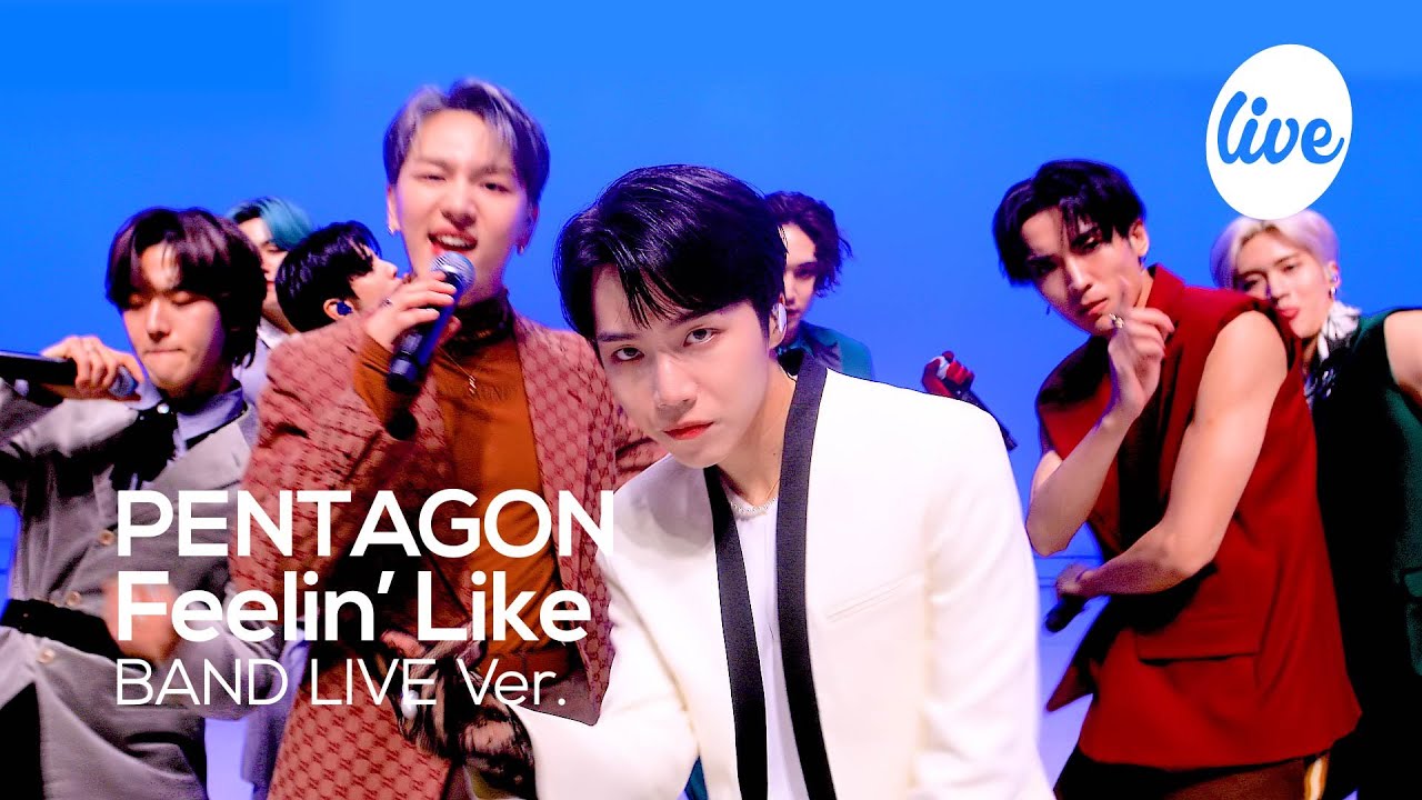 [4K] PENTAGON - “Feelin’ Like” Band LIVE Concert [it's Live] шоу живой музыки