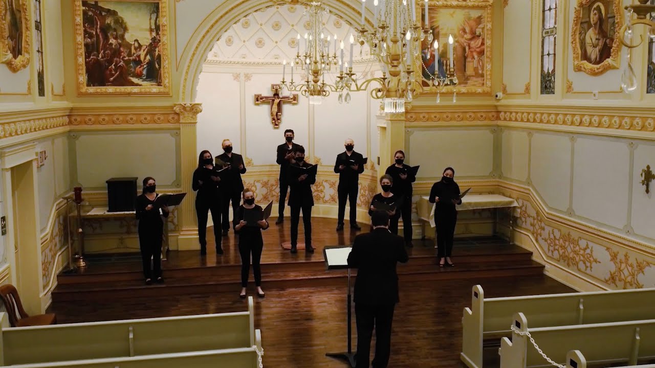 Carlos Zapién - Ave Verum Corpus - The Cathedral Schola