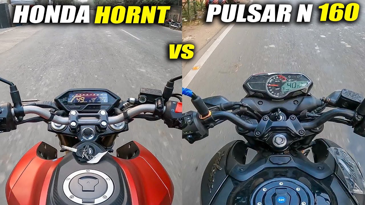 2024 Bajaj Pulsar N160 vs Honda Hornet 2.0 Ride Comparison Review - Which One to Buy?