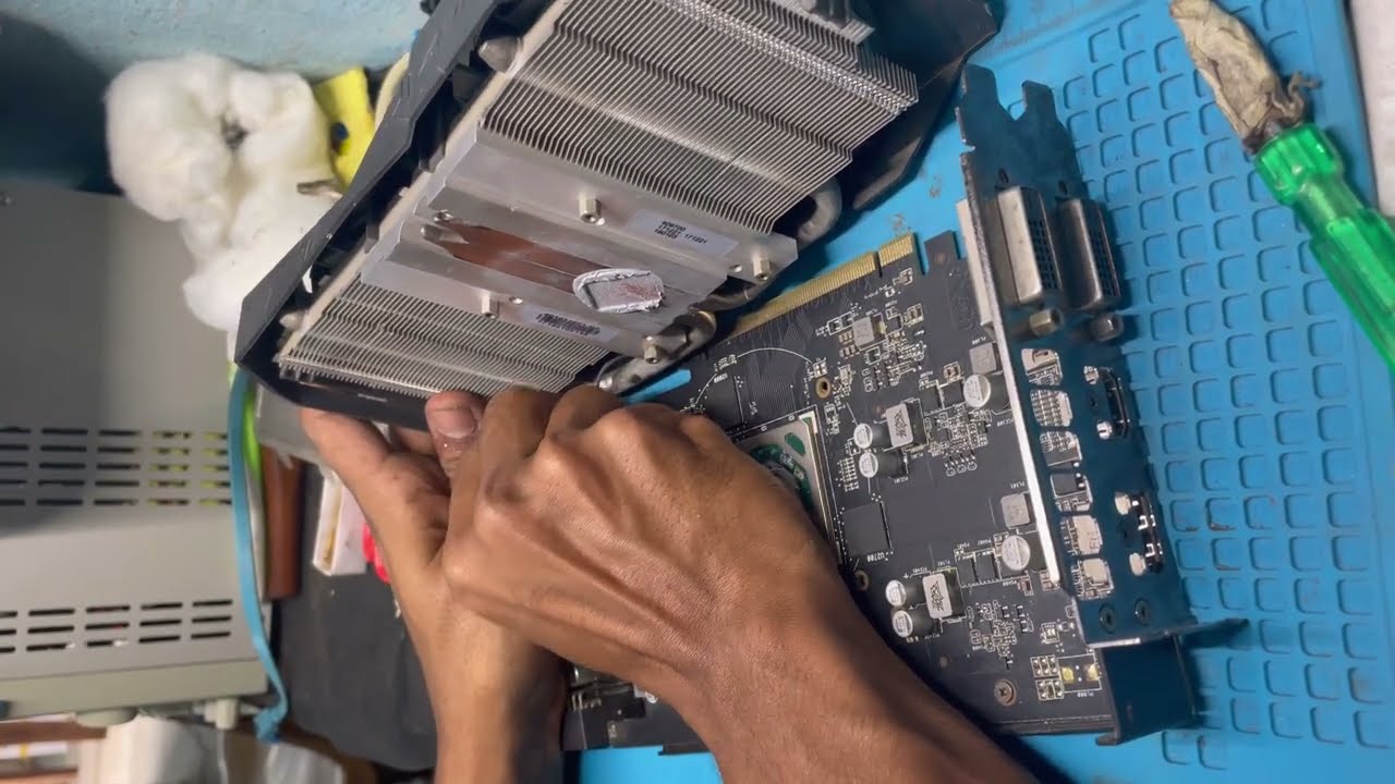 Graphics card no display repair | asus rx 570| repair graphics card #no_display #graphicscard #live