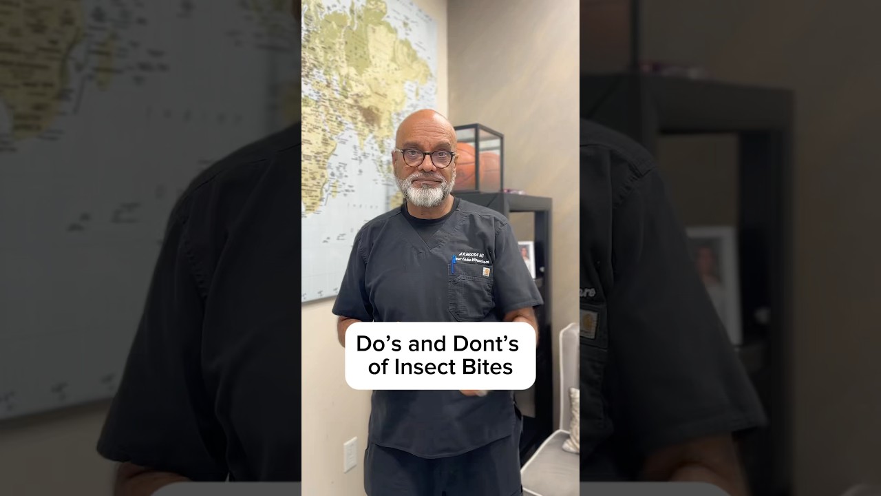 Do&rsquo;s and Don&rsquo;ts of Insect Bites 🦟With Wound Care Specialist Dr. Abdul Moosa