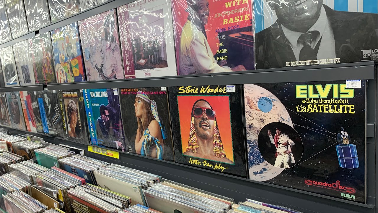 Disco de vinil no Japão