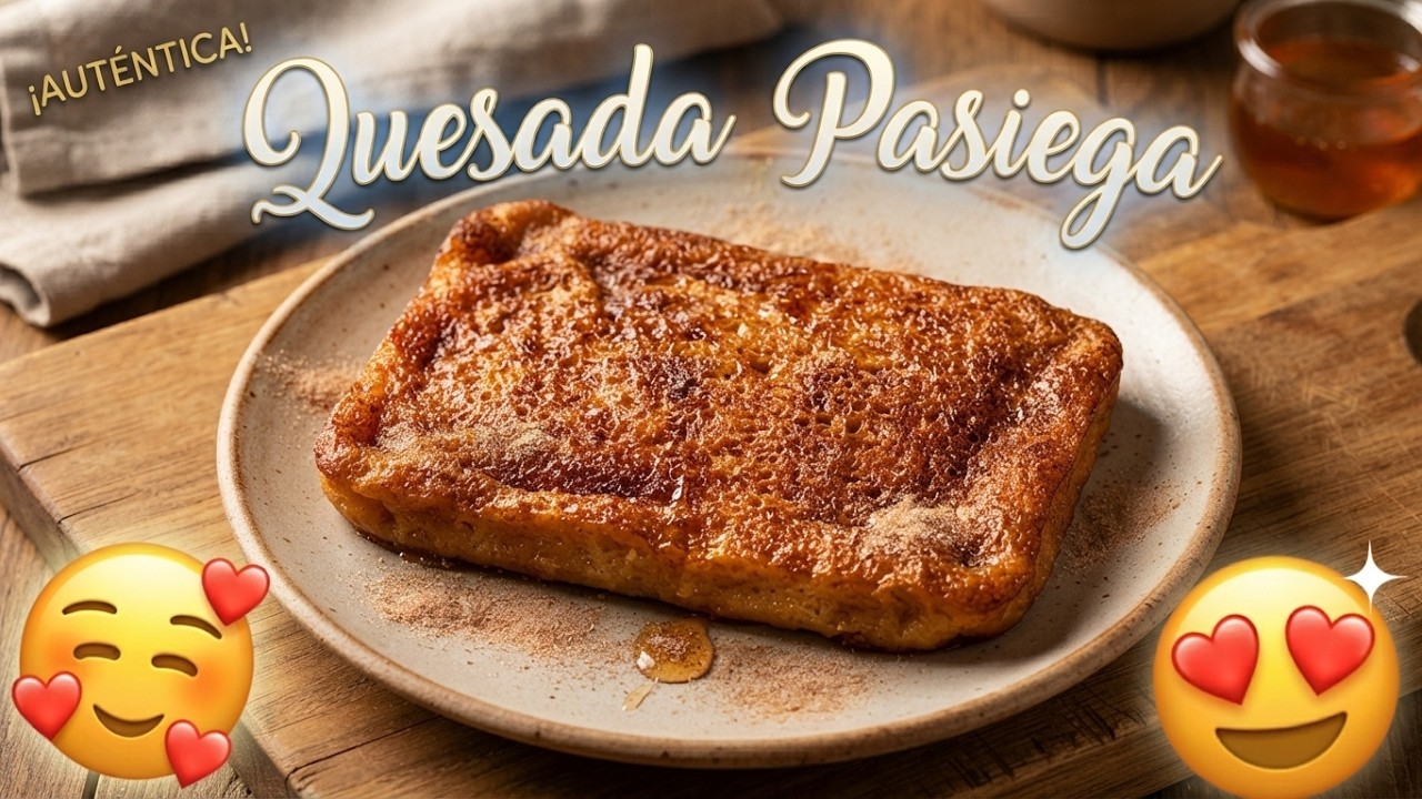 👉 🍮 Quesada Pasiega Tradicional 🇪🇸 | Receta Casera de Cantabria 🧑‍🍳 Fácil y Deliciosa