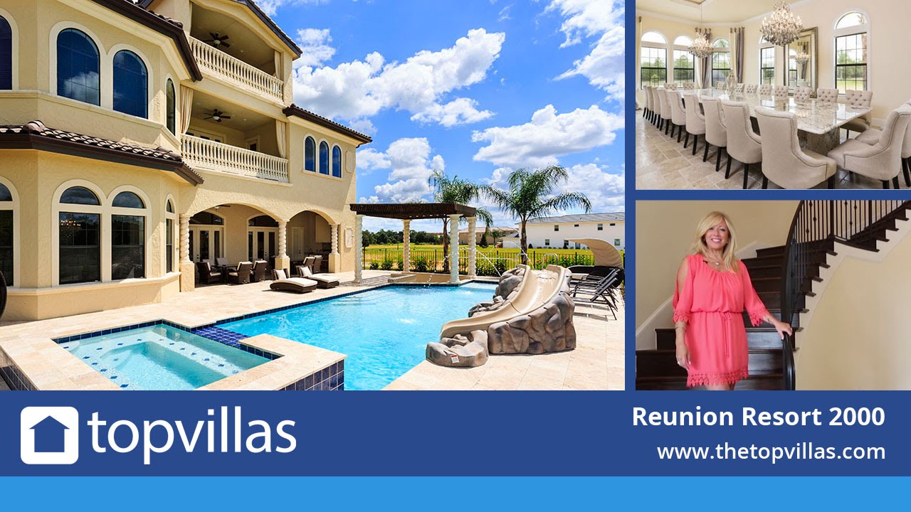 Reunion Resort 2000 - 12 Bedroom Luxury Orlando Villa