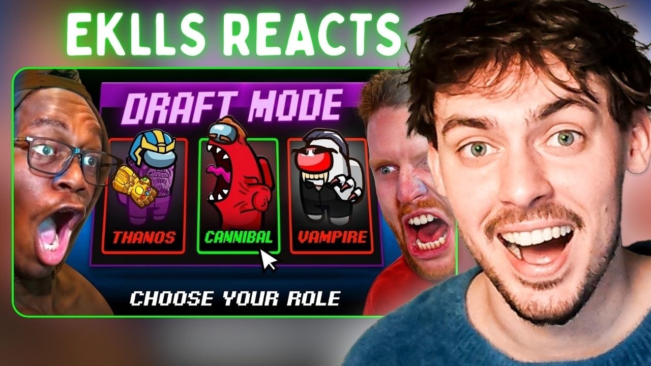SIDEMEN AMONG US DRAFT MODE BUT EVERYONE CHOOSES NEUTRAL ROLES (Reaction)