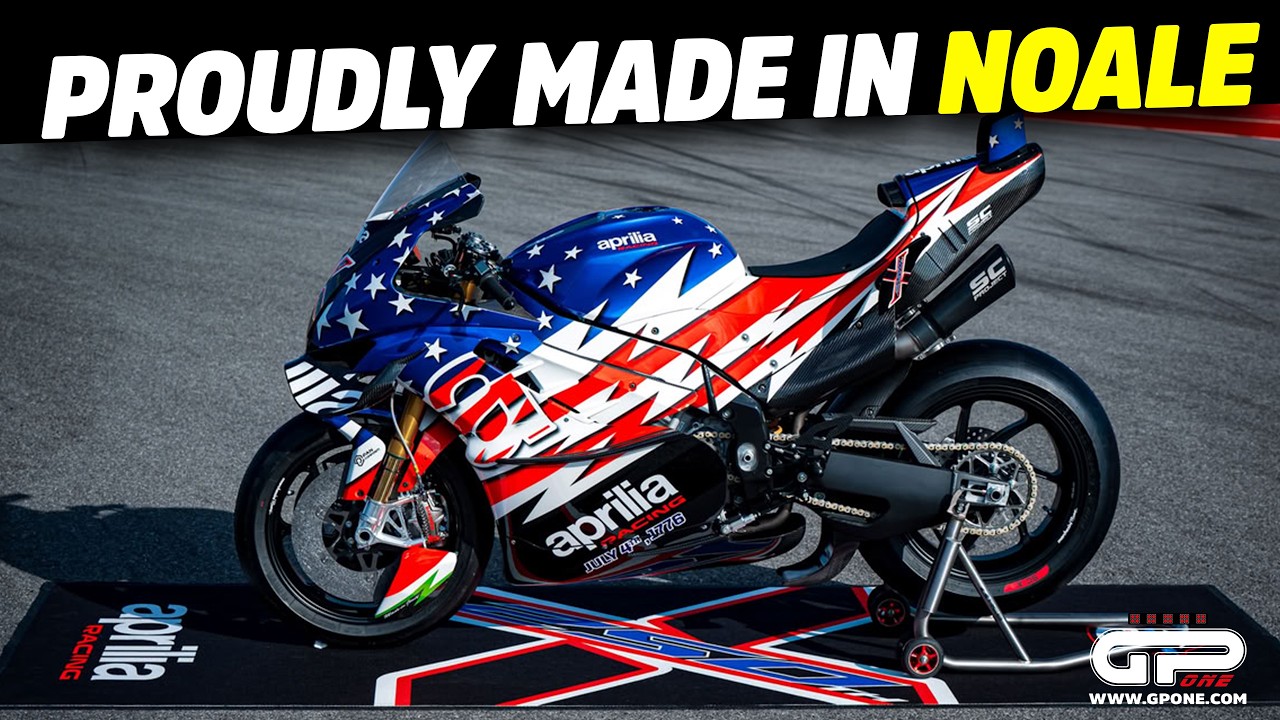 APRILIA X 250TH: una RSV4 a stelle e strisce con DNA da da MotoGP
