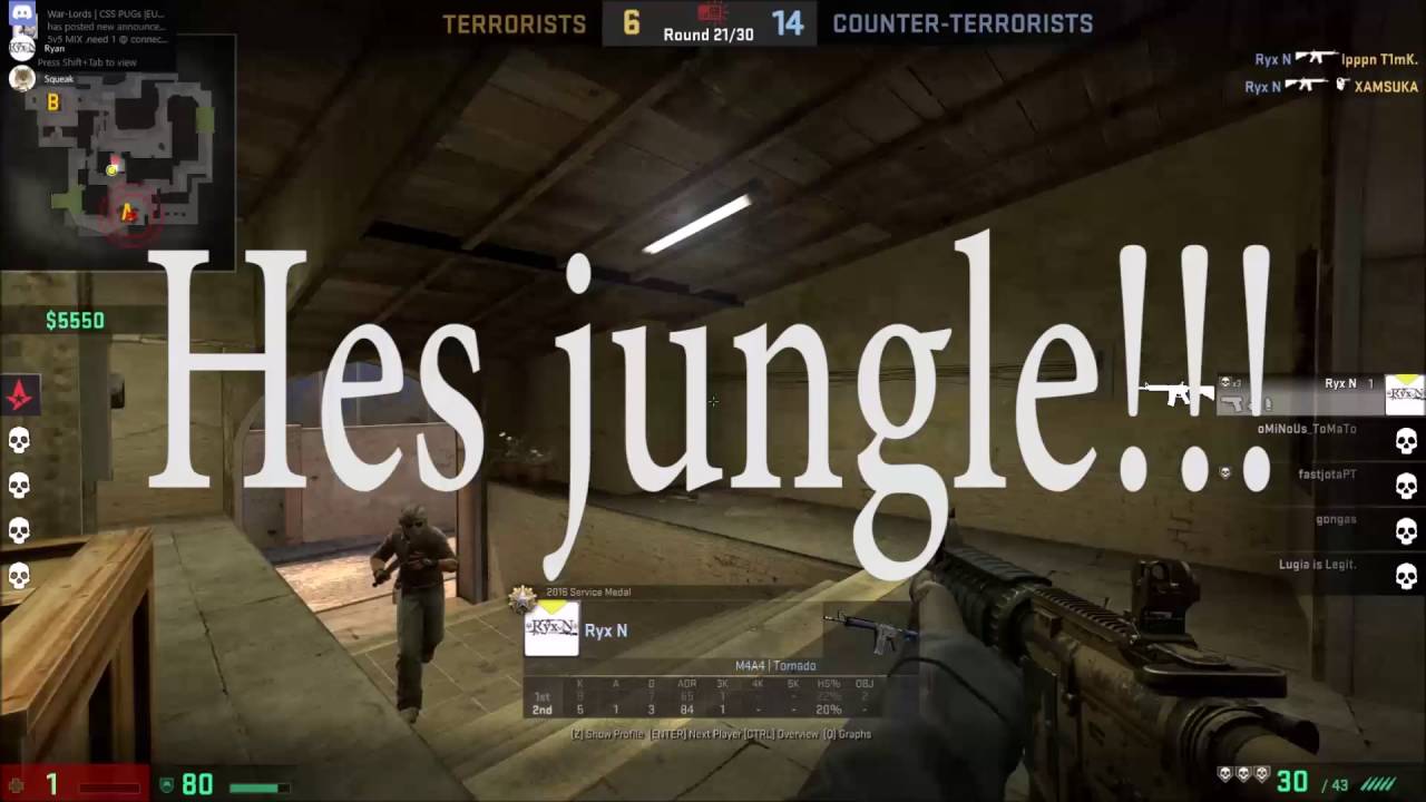 You lucky cunt.mp3 [CSGO Funny moment]