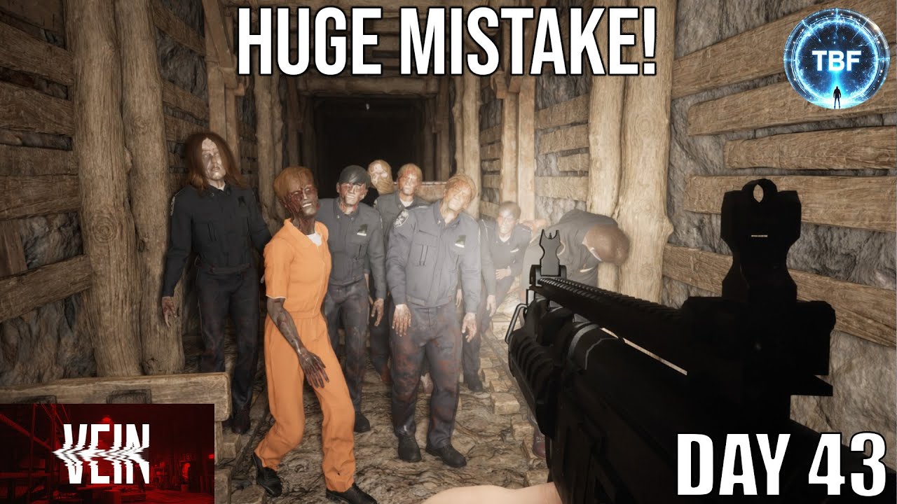Dead Air Depths Nearly Killed Us | VEIN Day 43 | [INSANE DIFFICULTY]