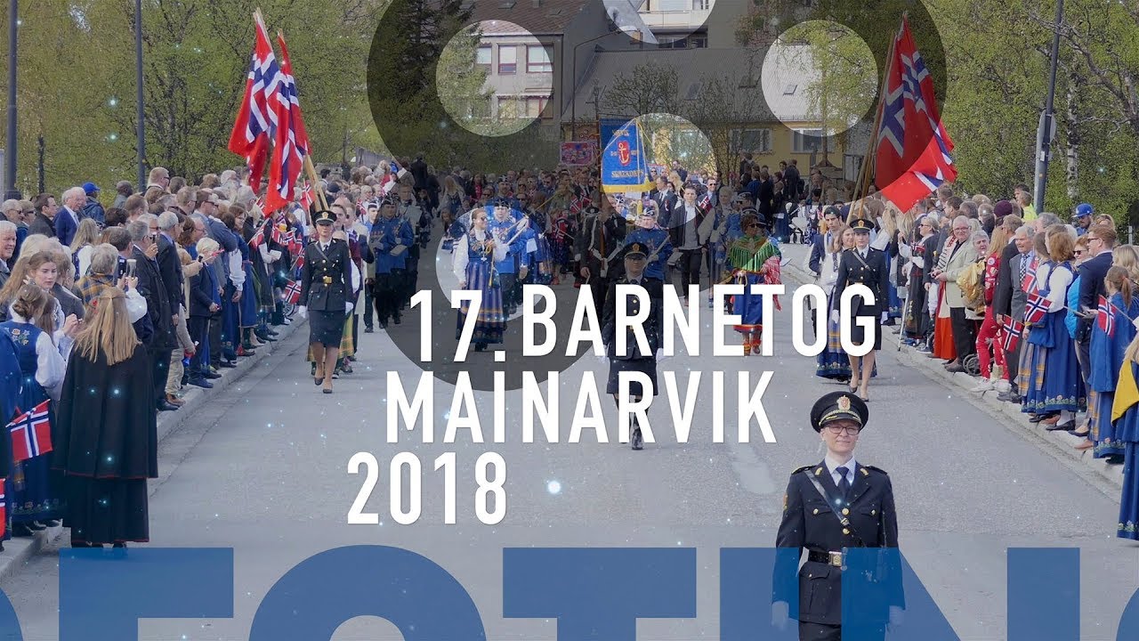 Ofoting.tv: Barnetoget i Narvik, 17. mai 2018