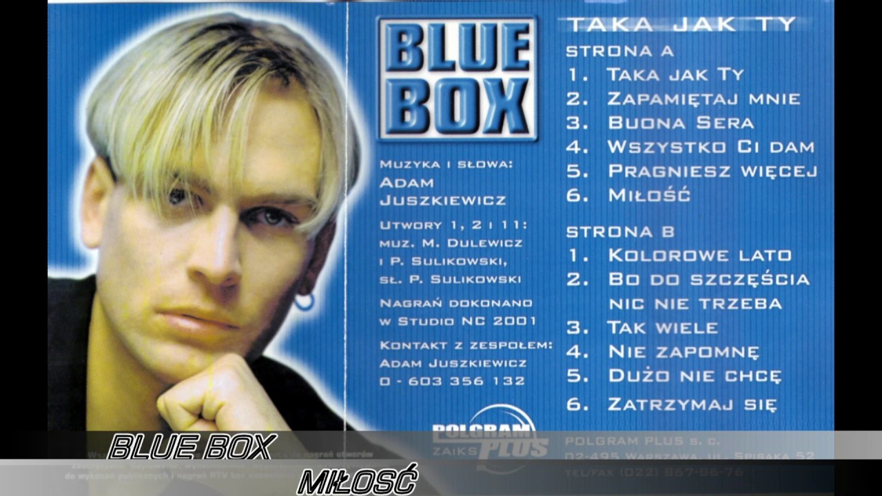 BLUE BOX - Miłość 2001 (Official Audio)