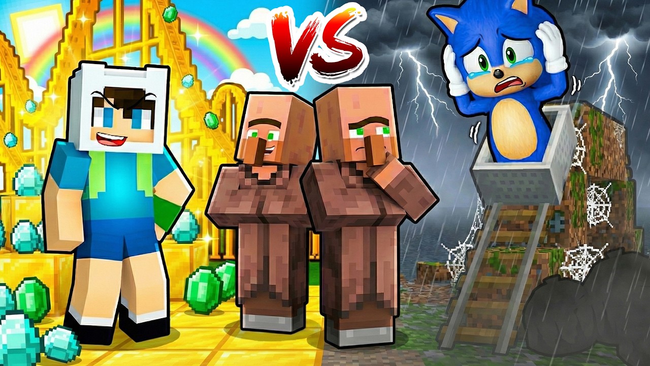 FAKİR BEBEK SONİC VS ZENGİN ENES LUNAPARK SAVAŞI 😱 Minecraft