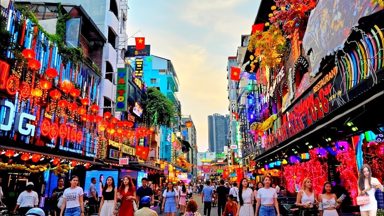 TẾT SÀI GÒN 2026 | SÀI GÒN RỰC RỠ NHỘN NHỊP SẮC XUÂN , CHỢ BẾN THÀNH ĐÔNG NGHẸT VIỆT KIỀU KHÁCH TÂY