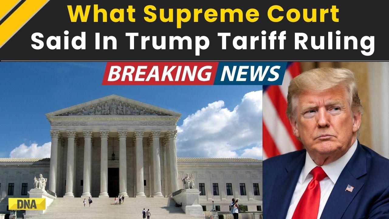 Trump Tariffs Illegal: What US Supreme Court Said In Trump Tariff Ruling | US News