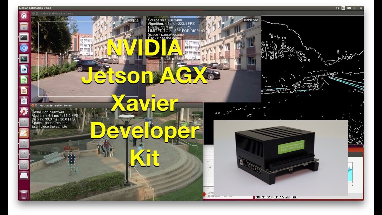 NVIDIA Jetson AGX Xavier Developer Kit Unboxing and Demonstration