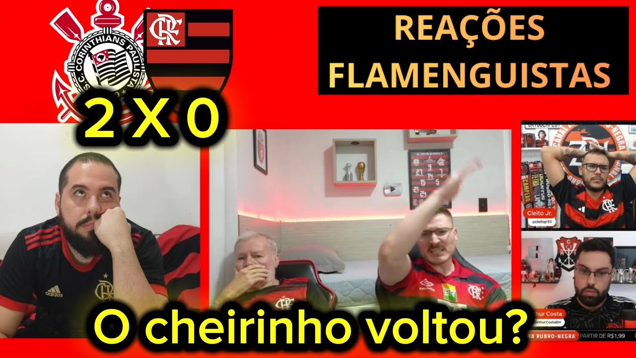Corinthians 2 x 0 Flamengo | Super Copa |FLAMENGUISTAS ENFURECIDOS após DERROTA | Melhores Reacts 
