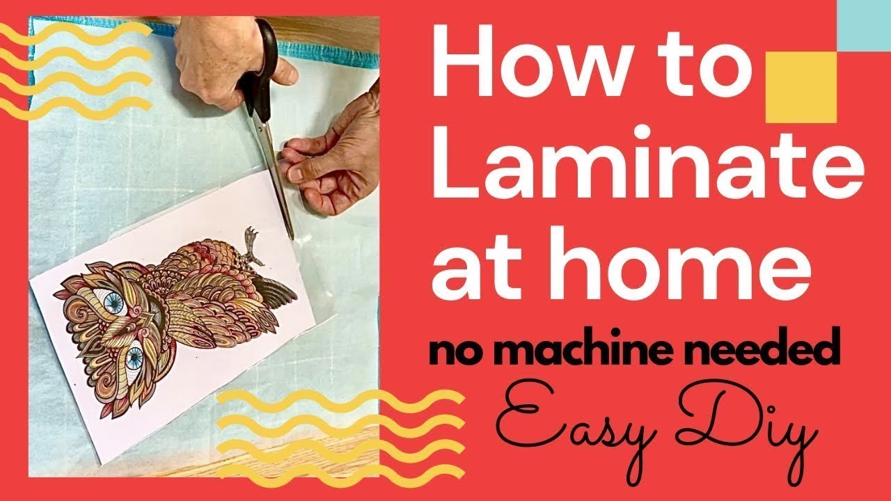 Secret Hack: Laminate Paper WITHOUT a Machine / EASY DIY!