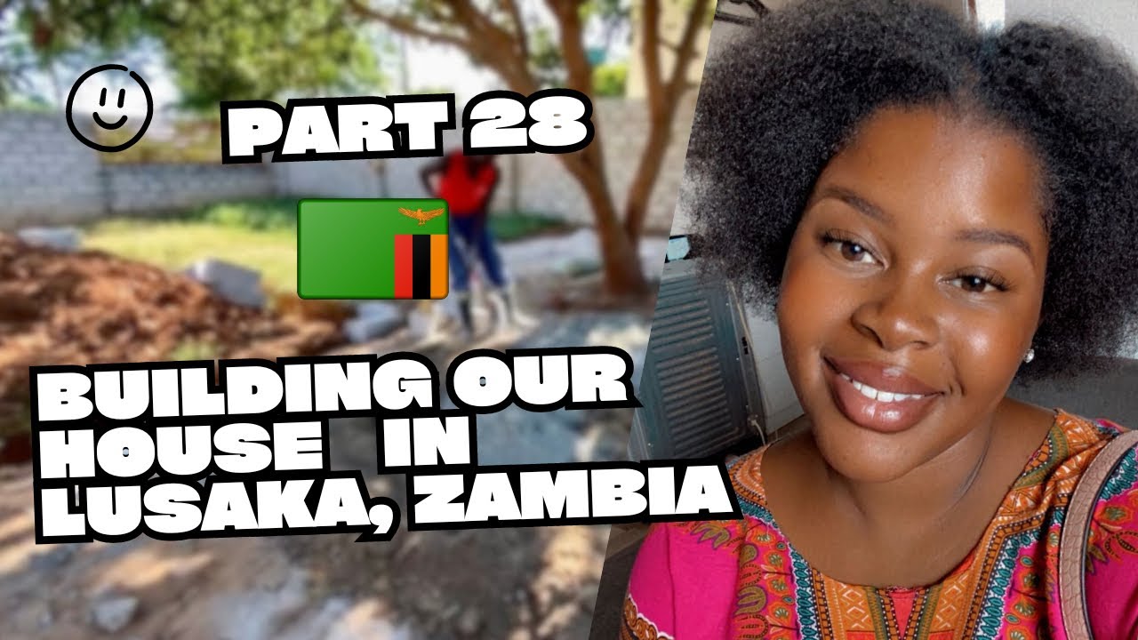 Строительство нашего дома в Лусаке, Замбия 🇿🇲, часть 28 | Из Канады в Замбию