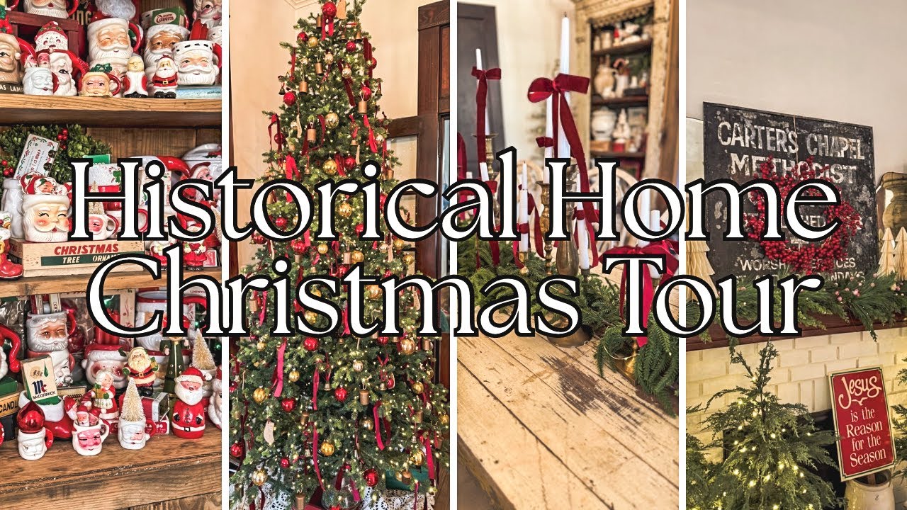 Historical Home Christmas Tour+Christmas at the Rock House 