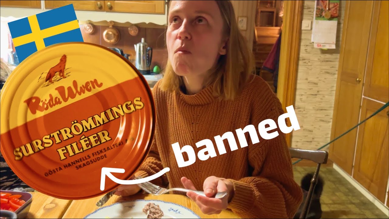 Surströmming Challenge - Trying Swedens stinky fish with locals