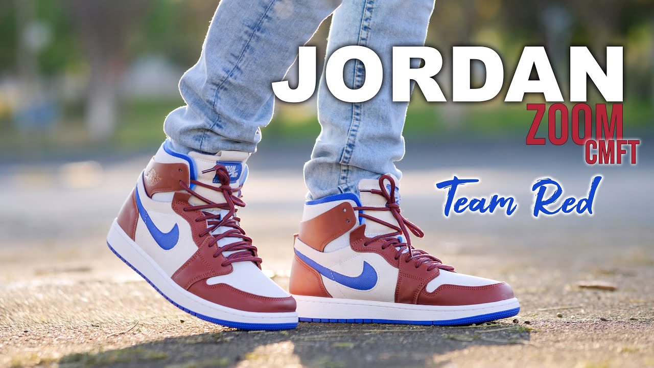 Jordan 1 ZOOM CMFT | Team Red | On Foot 4K