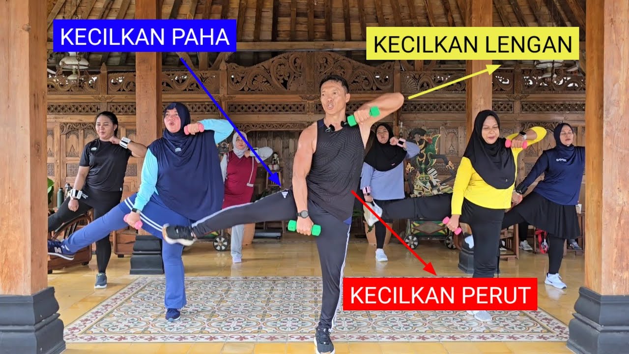 SENAM KECILKAN PERUT, PAHA DAN LENGAN