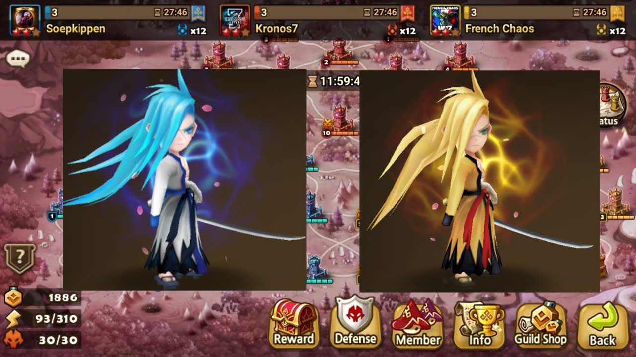 Don't sleep on these Samurai ! - Summoners War Siege