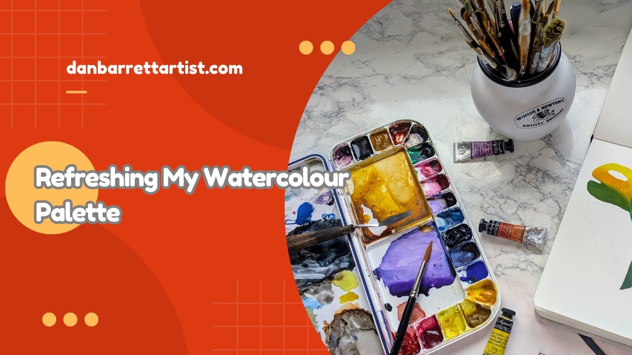 It's Time for a Palette Reset | Cleaning, Colours & Handmade Paints
