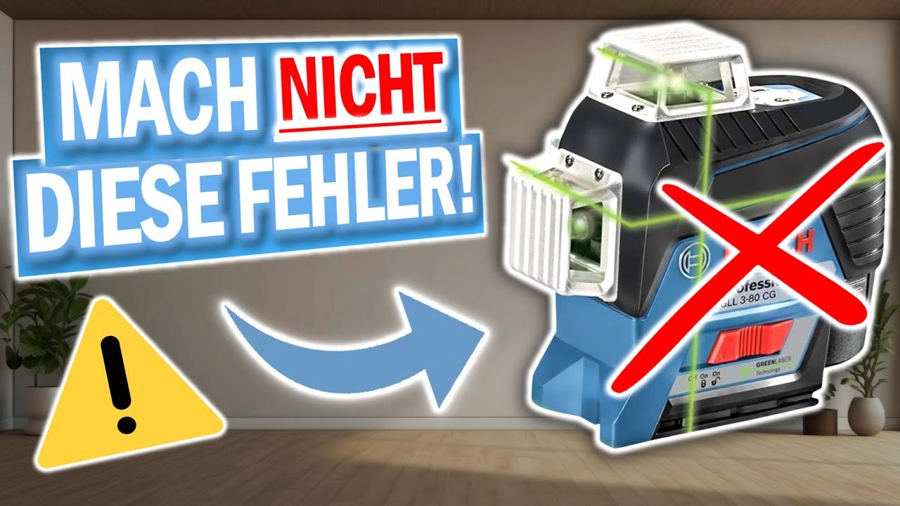 KREUZLINIENLASER kaufen: ❌ Vermeide diese7 Fehler! ❌