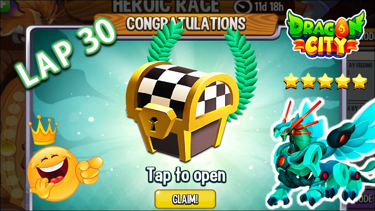 Dragon City - Reached LAP 30 REWARD x Robird Dragon [SPECIAL REWARD] 😱