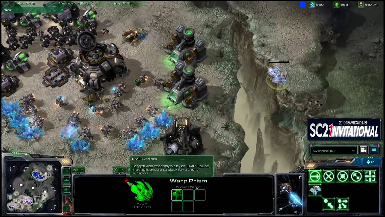 TL Invitational EU  Jinro vs Nazgul 2010-03-27  @ Desert Oas