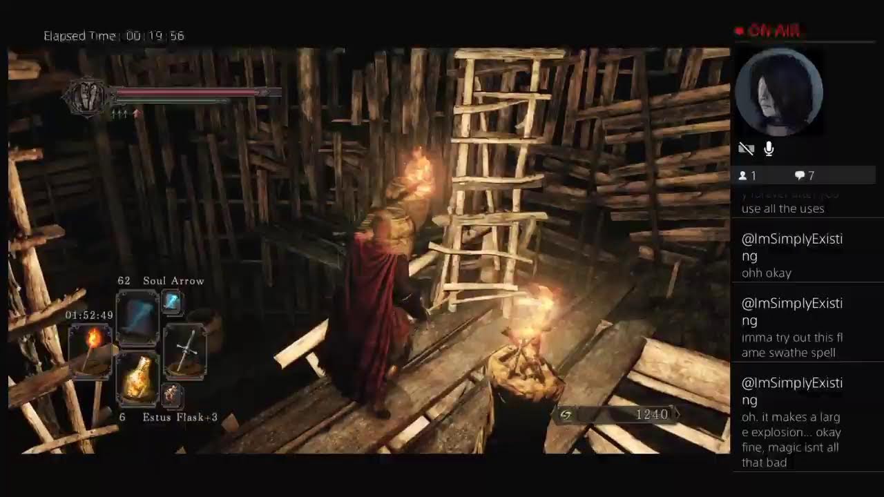 DARK SOULS 2 SOTFS | Live 3/1 | The Rottens Path