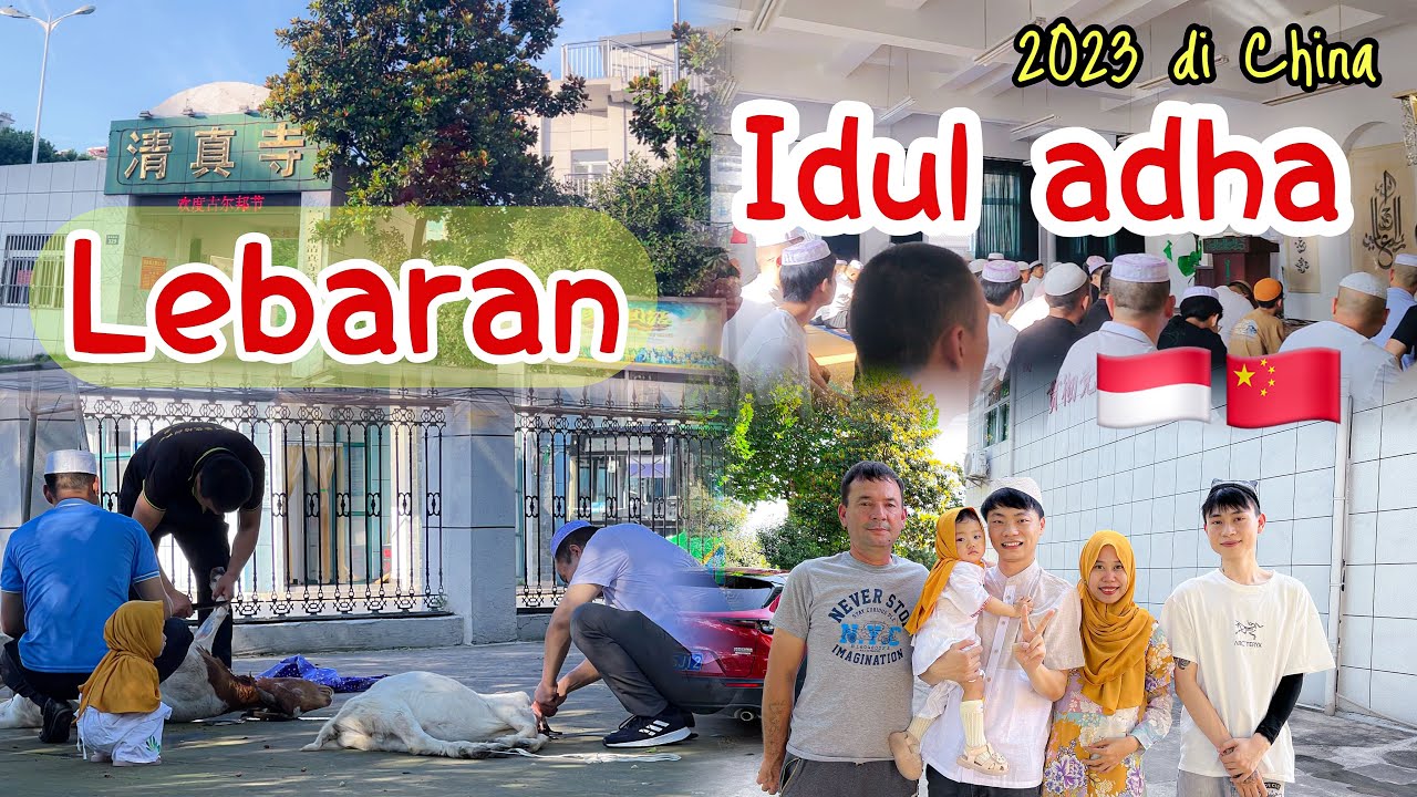 SUASANA LEBARAN IDUL ADHA DI MASJID KOTA LUAN CHINA