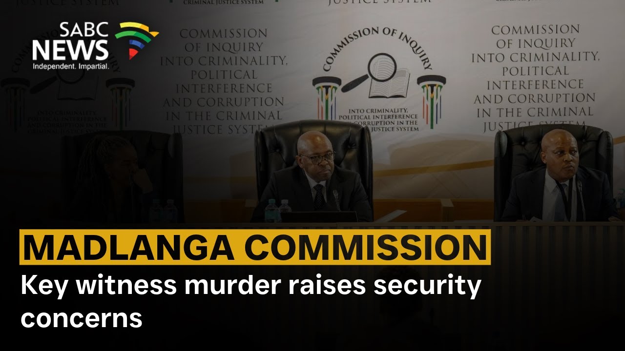 Madlanga Commission | Key witness murder raises security concerns - Dr Mpho Matlala weighs in