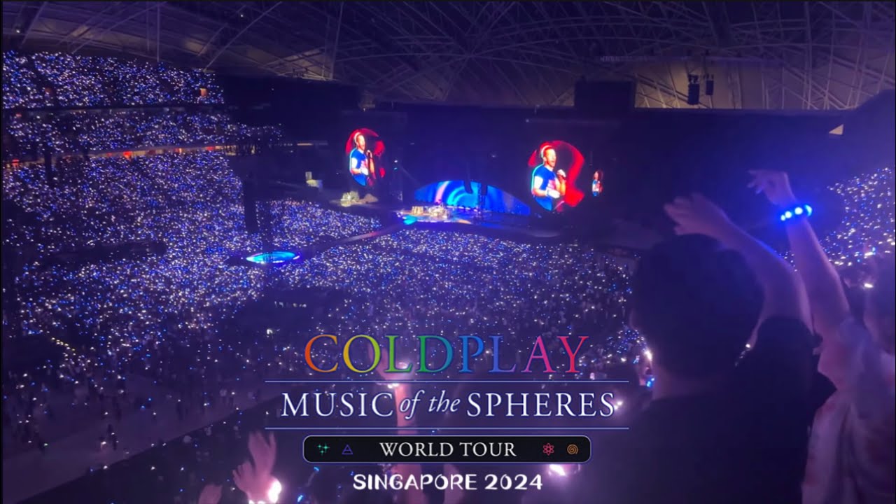 Coldplay Live in Singapore • Music of the Spheres Tour • Night 1 • 23 January 2024