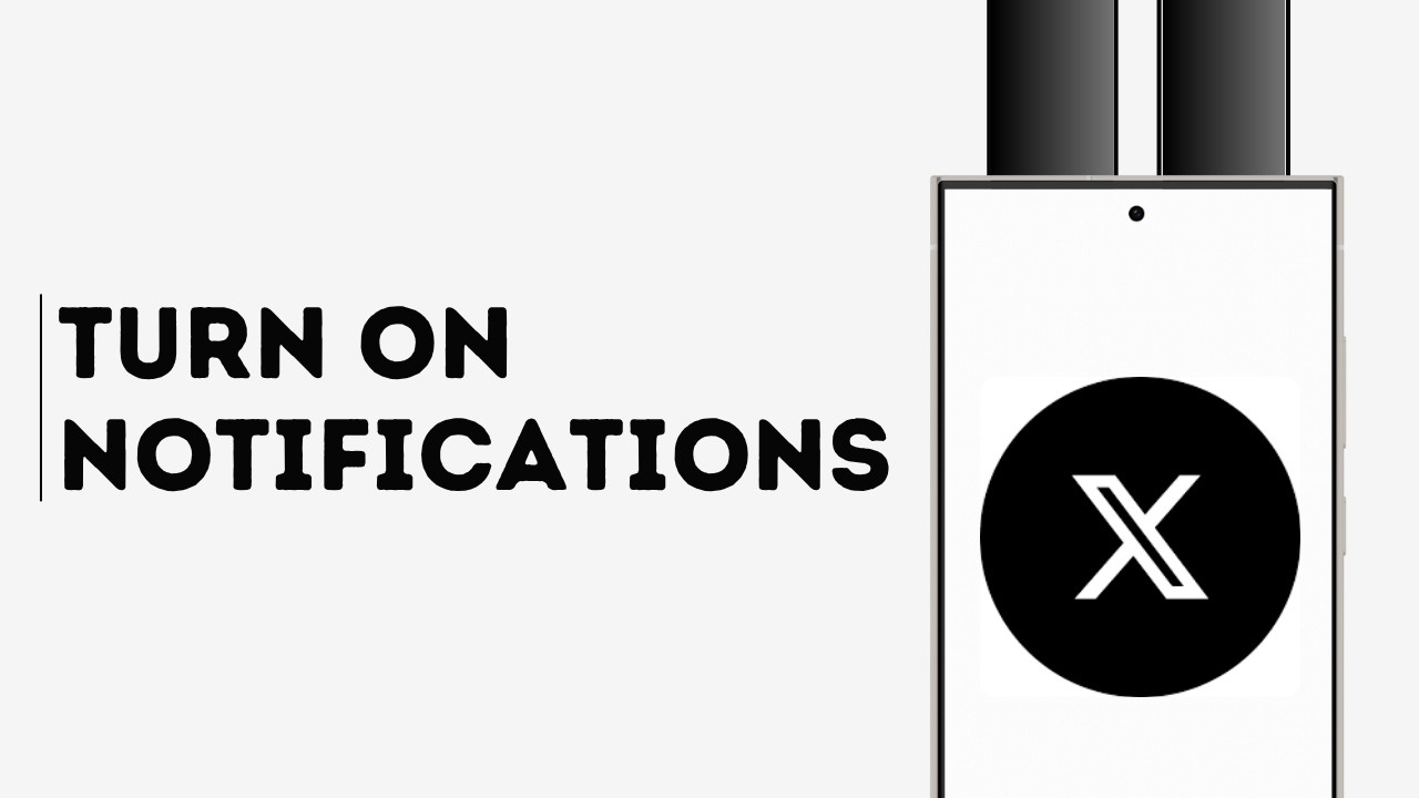 How to Turn on Notifications on X