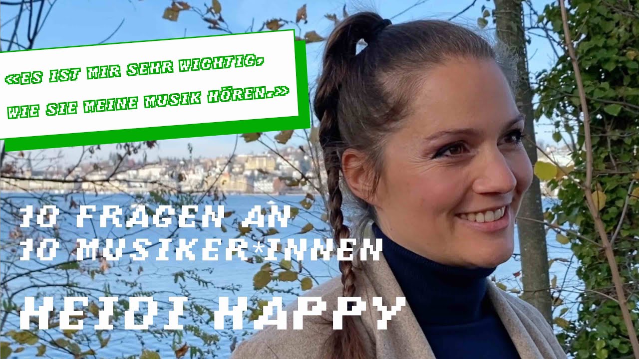 10 Fragen an 10 Musiker*innen | Priska Zemp alias Heidi Happy | Kultz