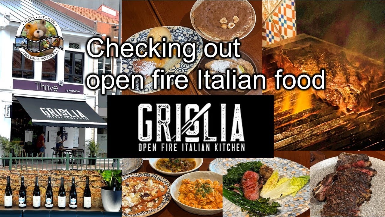 Checking out open fire Italian food at Griglia