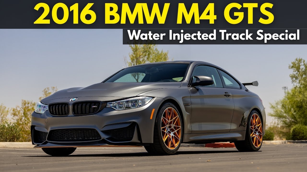 The Water Injected 2016 BMW M4 GTS