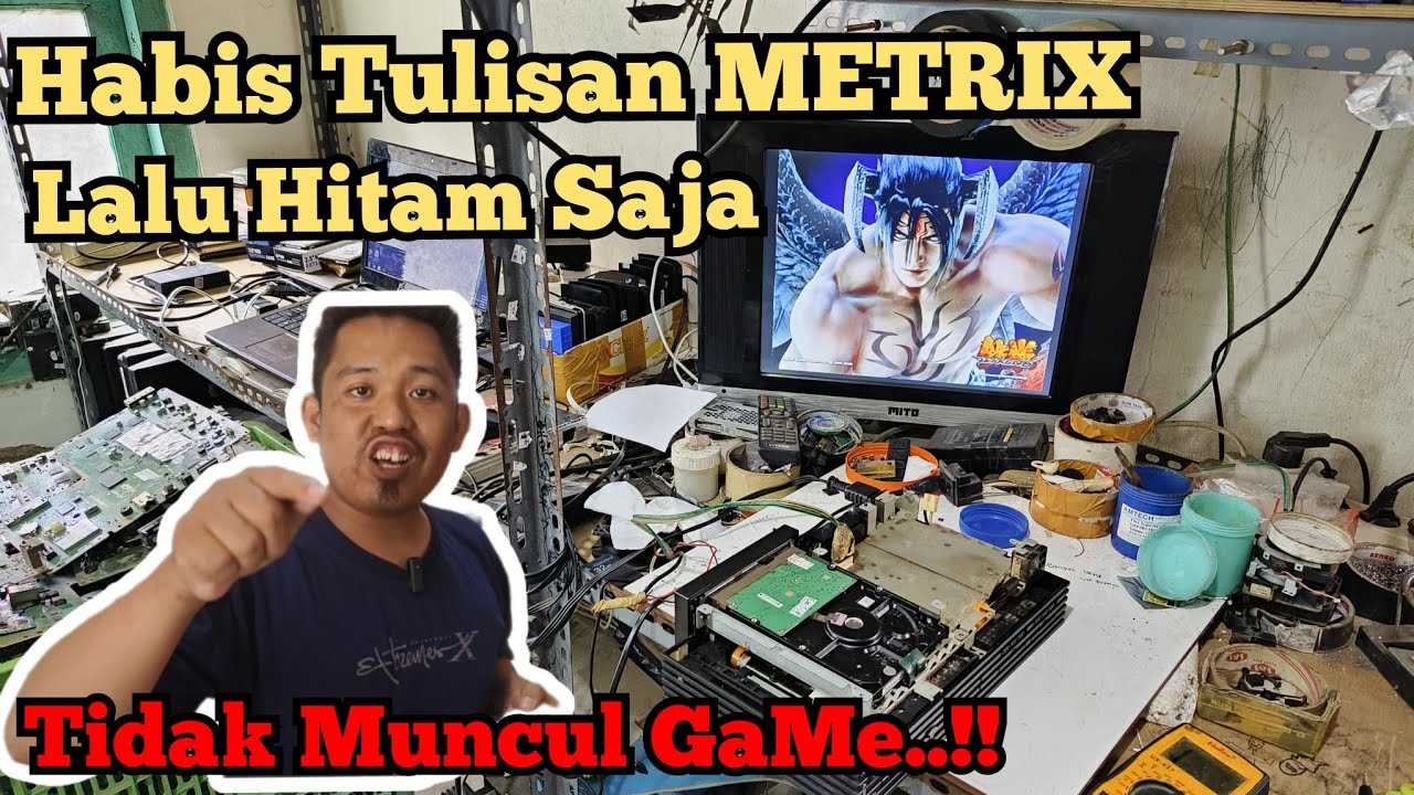 Ps2 Hardisk internal Tidak Muncul Daftar Game,Hanya Hitam Saja