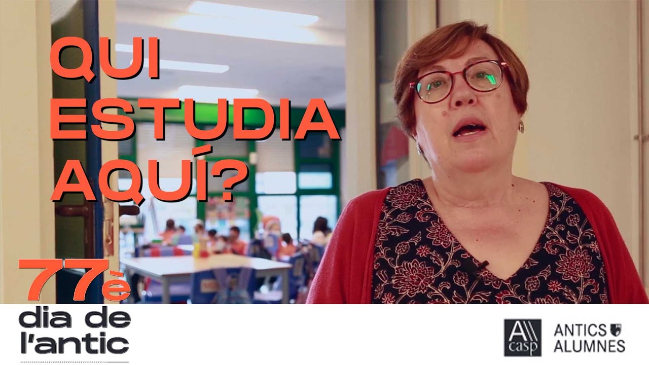 Qui estudia aquí? Visita pel Col·legi Casp