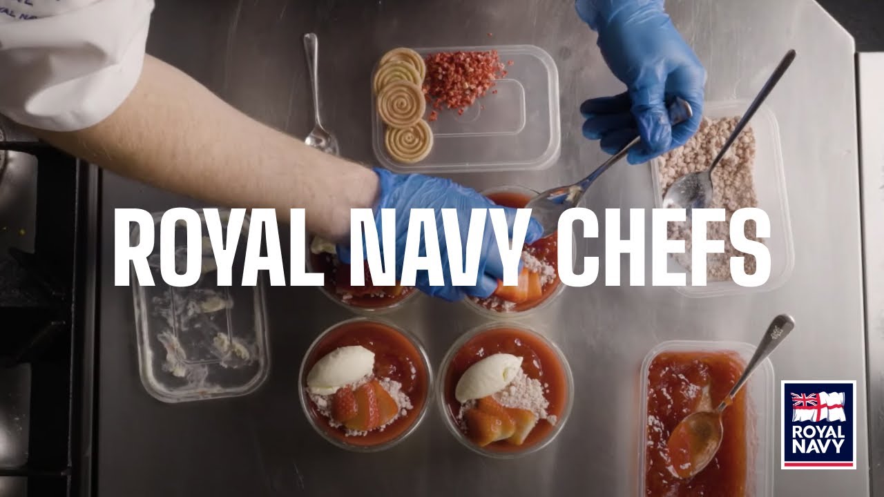 Royal Navy Chefs cook classic British dishes | A 3 course meal fit for a Queen
