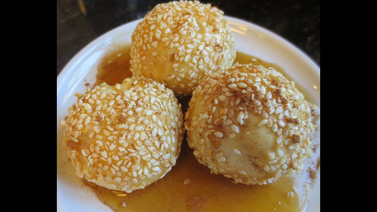Low Fat Vegan No Oil Greek Loukoumades (greek donuts)