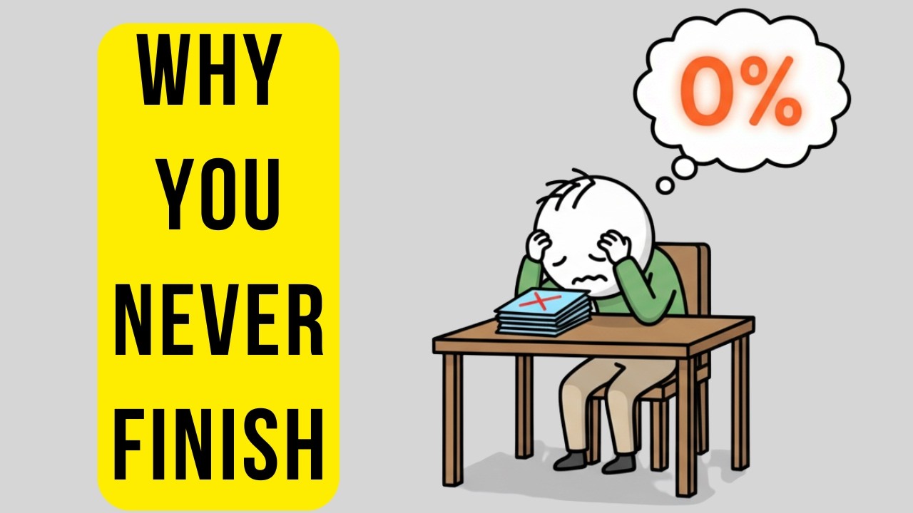 The Psychology of People Who Never Finish What They Start