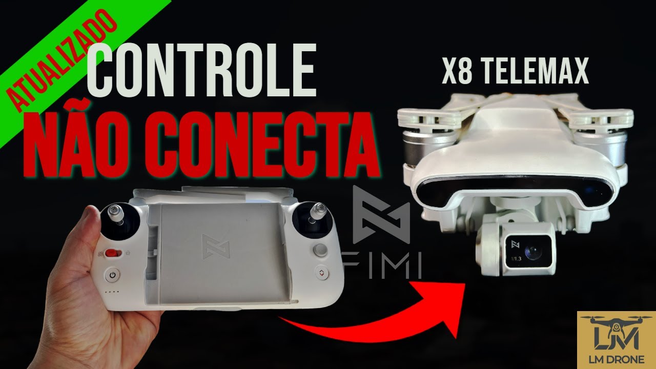 Controle do FIMI X8 Tele Max NÃO CONECTA? O Que Fazer (ATUALIZADO!)