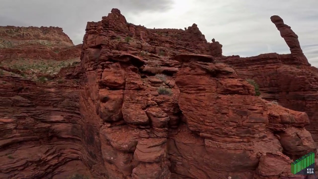 Red Rock And Muddy Water